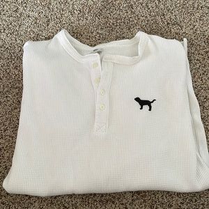 Love pink brand long sleeve ribbed shirt